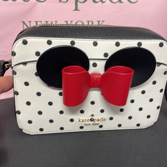 disney x kate spade new york other minnie mouse camera bag - Picture 2 of 9